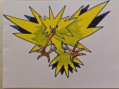 怎么画神奇宝贝里的[图2]