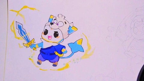 洛克王国迪莫怎么画[图2]