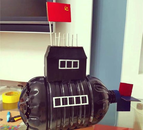 我的世界怎么做潜艇