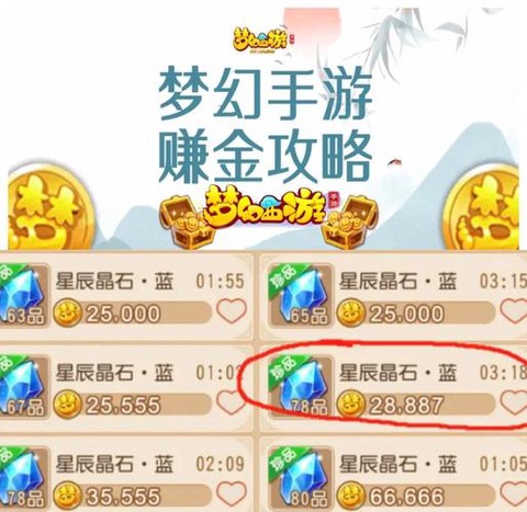 梦幻西游手游怎么倒金币[图1]