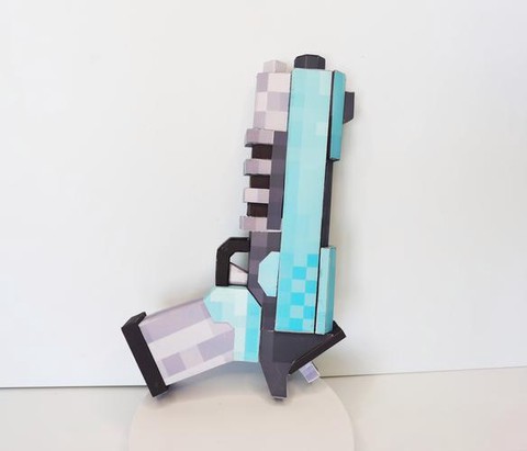 我的世界里怎么做枪